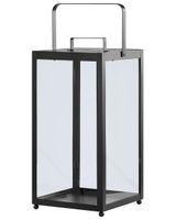 linterna  53 cm metal negro