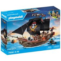 playmobil gran barco pirata juego de figuras 4 anos - 71530
