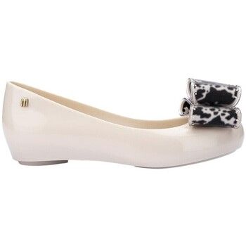 Melissa Bailarinas Ultragirl Classic Bow - Beige/Black para mujer