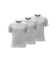 boss para hombre 50534019 set 3 camisetas bamboo xl blanco homewear algodon manga corta
