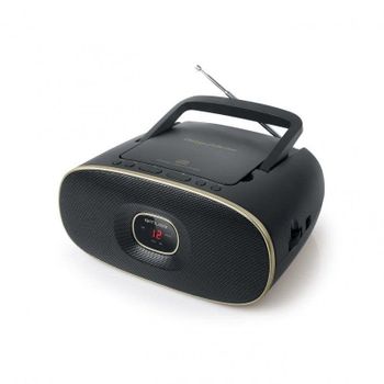 Radio CD portátil Muse M-202 VT CD-R/RW FM/MW AUX Negra