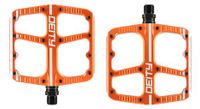 pedales planos deity flat trak naranja