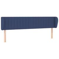 cabecero de tela azul 163x23x7888 cm vidaxl