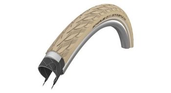 Neumatico de exterior schwalbe delta cruiser plus 26 x 1 3 8 creme reflexion
