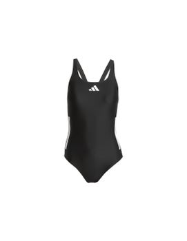 Bañador de Natación adidas 3S Bld Swimsuit Mujer Negro/Blanco