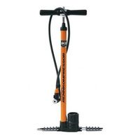 bomba de taller sks rennkompressor con manometro naranja-negro