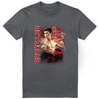 bruce lee camiseta fury para hombre