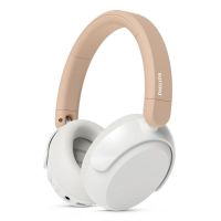 auriculares philips 5000 series tak5500al00 inalambricos y con cable bluetooth cancelacion de ruido microfono y compatibilidad asistente de voz ambar y blanco