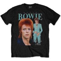 david bowie camiseta manga larga life on mars homage para mujer