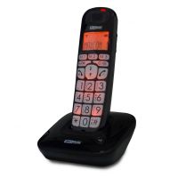 maxcom mc6800 telefono fijo inalambrico negro