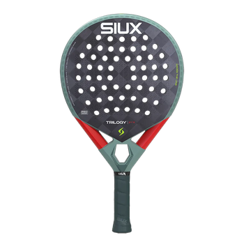 Siux - Pala De Pádel Trilogy Pro 2026 Ash Green Nivel Profesional Forma Redonda - Control Absoluto Con Precisión