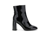 botin charol black 39