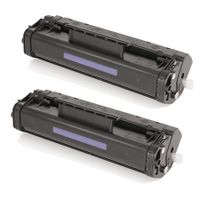 compatible multipack hp laserjet 3150se printer toner cartridges 2 pack -c3906a