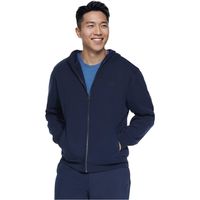 skechers chaqueta deporte max soft full zip hoodie para hombre
