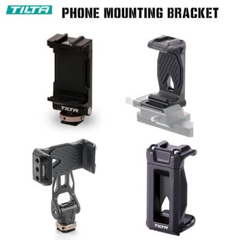 TILTA-soporte de montaje de teléfono con zapata fría ajustable, TA-PMB, abrazadera de teléfono, ARCA giratoria
