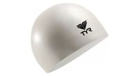 gorro de bano de latex solido tyr blanco