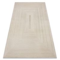 alfombra balance 8788 taupe - geometrico estructural glamour 160x220 cm