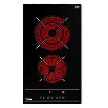 Teka TBC 32010 TTC Placa Vitrocerámica Modular 2 Zonas 30cm Negra