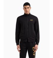 ea7 para hombre 8npm31pjvrz sudadera core identity negro xxs casual deportivo algodon multideporte