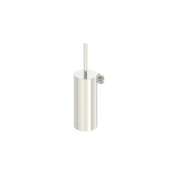 Porta Escobilla De Acero Inoxidable 316l Satinado Para Bano Moderno Y Funcional