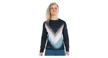 Camiseta de manga larga dharco gravity golden streak para mujer