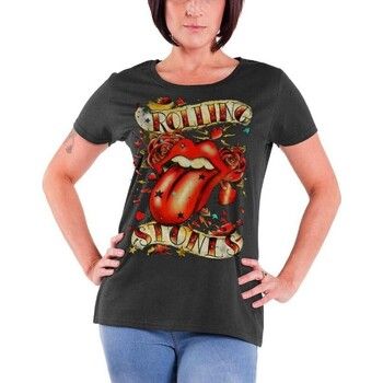The Rolling Stones Camiseta manga larga RO1487 para mujer
