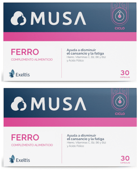 Musa Ferro Anemia 2x30 Cápsulas