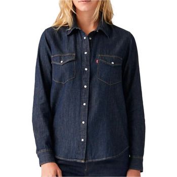 Levis Camisa ICONIC WESTERN DARK INDIGO - FLAT FINISH para mujer