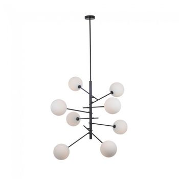 Lámpara de techo onet negro (8 luces)