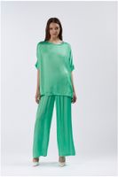 blusa amplia de manga corta mint l