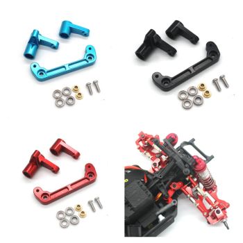 Componentes de dirección de piezas metálicas mejoradas para modelos de coches RC 1/14 ZD Racing MT16 BX12 X12S JIUSI PT1