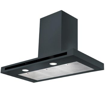 RANGEMASTER Hi-LITE 90 Chimney Cooker Hood - Slate, White
