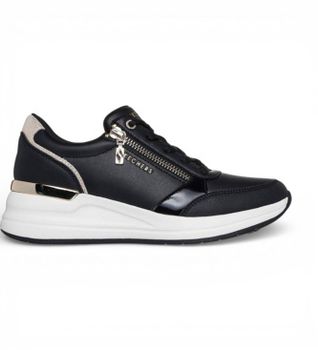 Skechers para mujer. 177341 Zapatillas Billion 2 negro (41), Plano, Cordones, Casual