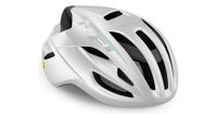 casco met rivale mips negro blanco holografico brillante