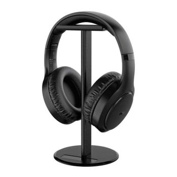 Auriculares Meliconi HP Flash Evo inalámbricos y con cable Bluetooth, para música, plegables, negros