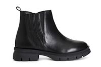 botin mujer piel con elastico black