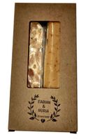 caja de porciones turron de jijona y turron de alicante 2 uds