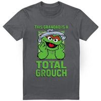 sesame street camiseta grandad para hombre