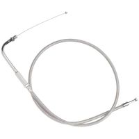 cable del acelerador harley-davidson fxsts 90-95 drag specialties acero trenzado ralenti