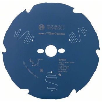 Bosch 2608644349 - Disco De Sierra Circular Csb Expert Fibercement: 250x30x6d