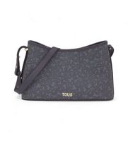 tous para mujer 2002183148 bolso city mediano kaos mini lines gris osfa casual poliuretano