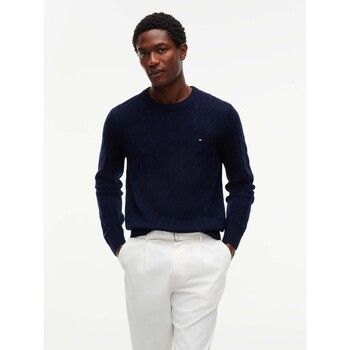 Tommy Hilfiger Polar Lambswool Cable Crew para hombre