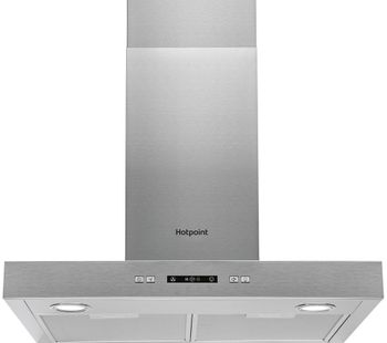 HOTPOINT PHBS6.7FLLIX Chimney Cooker Hood - Stainless Steel, Stainless Steel