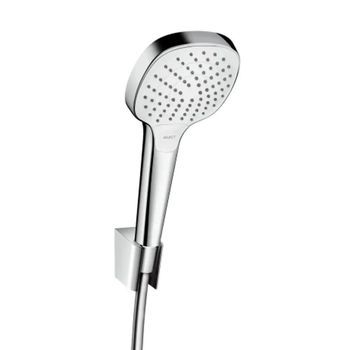Set De Soporte De Ducha Hansgrohe Croma Select E Vario Con Flexo De Ducha 125 Cm, 26425400