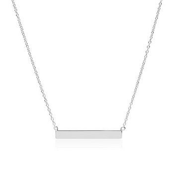 Cadena de plata 925 grabable