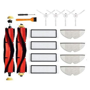 Repuestos Para Aspiradoras Roborock S5, S6, S51 Y E35 (cepillo Principal, Cepillo Lateral, Filtro Hepa) ~23989