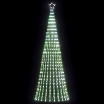 Árbol De Navidad | Decoraciones De Navidad Cono De Luz 475 Leds Blanco Frío 247 Cm Cfw602773