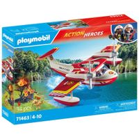 hidroavion de bomberos playmobil 71463 action heroes