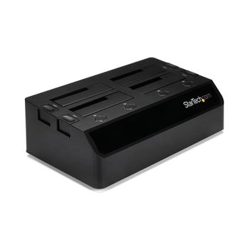 Base de acoplamiento StarTech.com USB 3.0 4 bahías SATA para discos duros 2.5