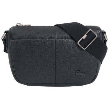 Lacoste Bolso Bolso tipo satchel Magnus Cuero Negro para mujer